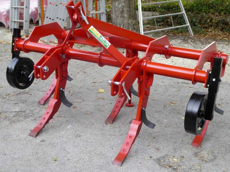 Décompacteur agricole AgriEuro série 200 Moyenne 5 dents – avec roues en acier