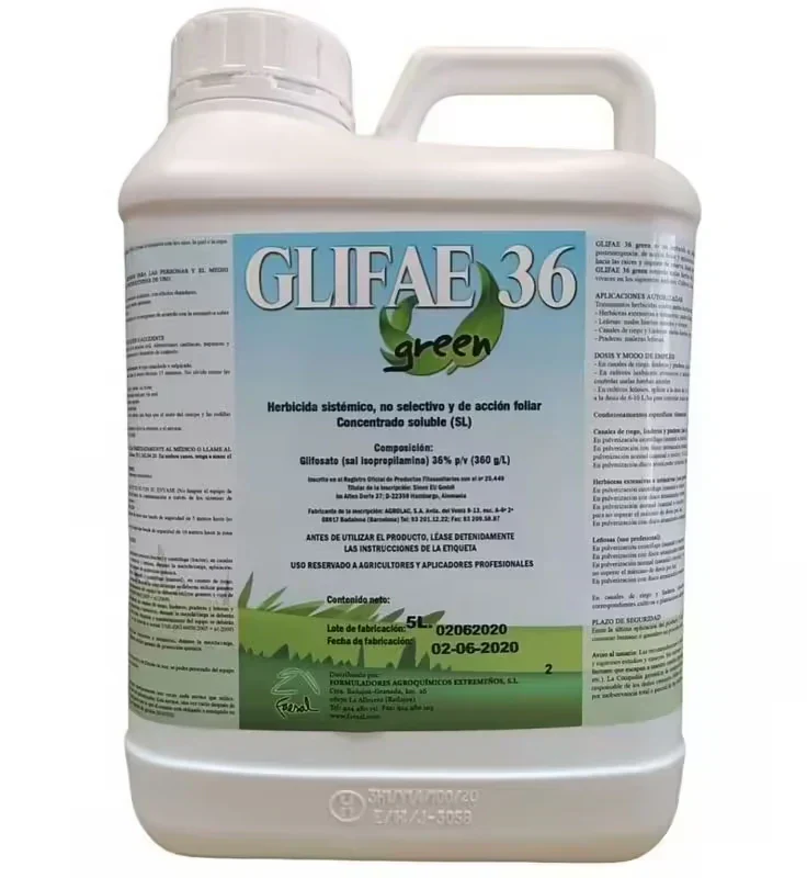 Désherbant GLIFAE 5L – Herbicide glyphosate professionnel